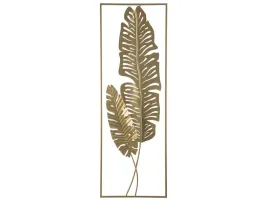 dekoracja-scienna-lisc-palladium-metal-90-cm-zloty