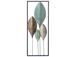 dekoracja-scienna-lisc-platinum-metal-75-cm-kolorowy