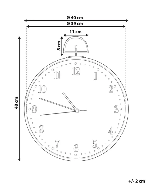 zegar-scienny-opfikon-40-cm-jasnobrazowy-linia-opfikon