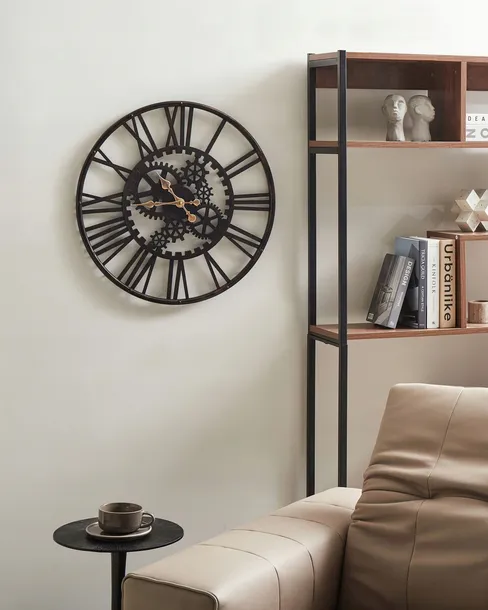 zegar-scienny-petrer-60-cm-metal-czarny-marka-beliani