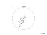 zegar-scienny-cabic-60-cm-jasnobrazowy-linia-cabic