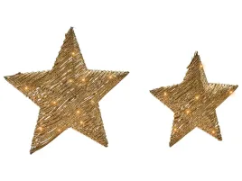 zestaw-2-dekoracji-swiatecznych-led-hampen-gwiazda-24-30-cm-zloty