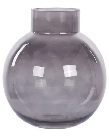 wazon-na-kwiaty-polydrosos-szklo-22-cm-szary