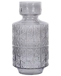 wazon-na-kwiaty-dikella-szklo-33-cm-szary