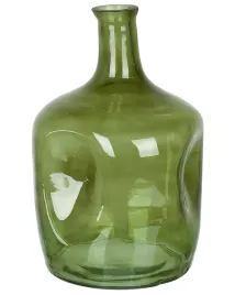 wazon-na-kwiaty-kerala-szklo-30-cm-oliwkowy