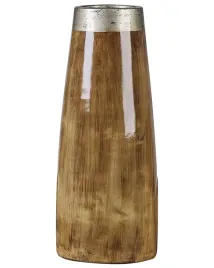 wazon-dekoracyjny-cyrene-ceramika-50-cm-ciemnobrazowy