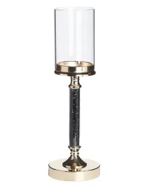 swiecznik-abbeville-szklo-41-cm-czarny