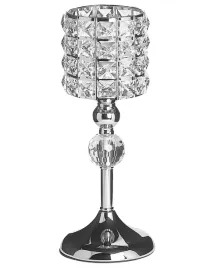 swiecznik-avord-szklo-33-cm-srebrny