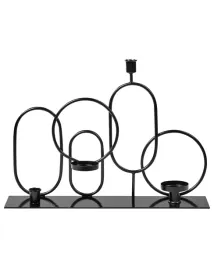 swiecznik-cobh-metal-30-cm-czarny
