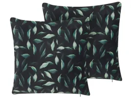 zestaw-2-poduszek-dekoracyjnych-toadflax-welur-45-x-45-cm-zielony-czarny-wz
