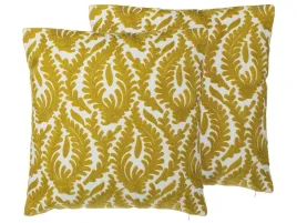 zestaw-2-poduszek-dekoracyjnych-primula-bawelna-45-x-45-cm-musztardowy-ika