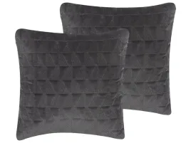 zestaw-2-poduszek-dekoracyjnych-lalam-bawelna-45-x-45-cm-szary-wzor-geome