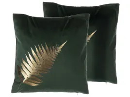 zestaw-2-poduszek-dekoracyjnych-fern-welur-45-x-45-cm-ciemnozielony-wzor-r