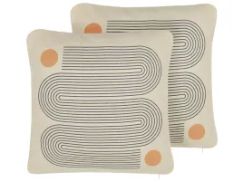 zestaw-2-poduszek-dekoracyjnych-calibrachoa-45-x-45-cm-bialy-wzor-geometr