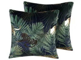 zestaw-2-poduszek-dekoracyjnych-bellerose-welur-45-x-45-cm-ciemnozielony-wz
