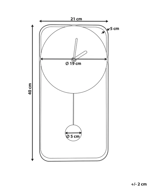zegar-scienny-servoz-21-cm-metal-czarny-linia-servoz