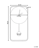 zegar-scienny-servoz-21-cm-metal-czarny-linia-servoz