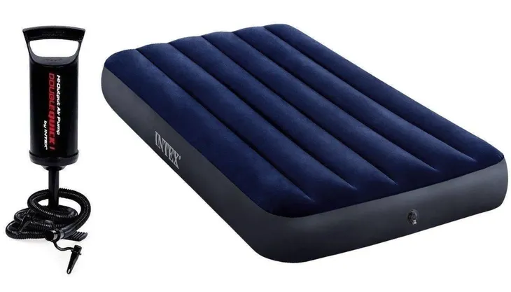 ZESTAW MATERAC INTEX 64756 + POMPKA INTEX 68612