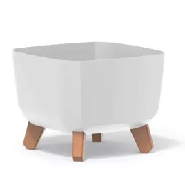 doniczka-gracia-square-24-cm-kwadratowa-na-nozkach-dgql240-bialy
