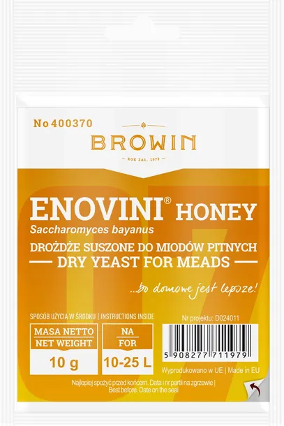 Drożdże Browin Enovini do miodów pitnych suszone 10g