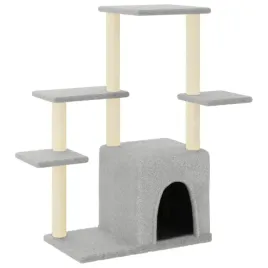 drapak-dla-kota-z-sizalowymi-slupkami-jasnoszary-975-cm