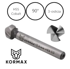 frez-poglebiacz-fazownik-stozkowy-90-kobalt-104mm-3-ostrzowy-kormax