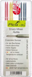 pica-marker-wklady-rozpuszczalne-4x-grafit-2x-czerwony-2x-zolty