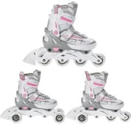 rolki-wrotki-3w1-raven-profession-white-pink-28-32