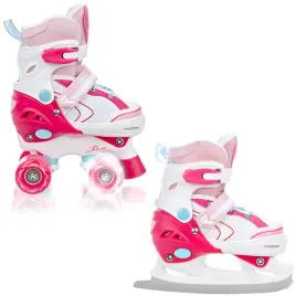wrotki-lyzwy-2w1-regulowane-raven-lia-pink-30-33-kolka-led