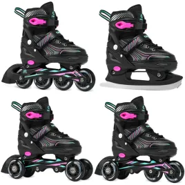 rolki-lyzwy-wrotki-4w1-regulowane-croxer-optima-mint-pink-39-42