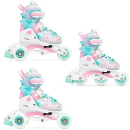 rolko-wrotki-3w1-regulowane-raven-princess-mint-pink-26-29-kauczuk