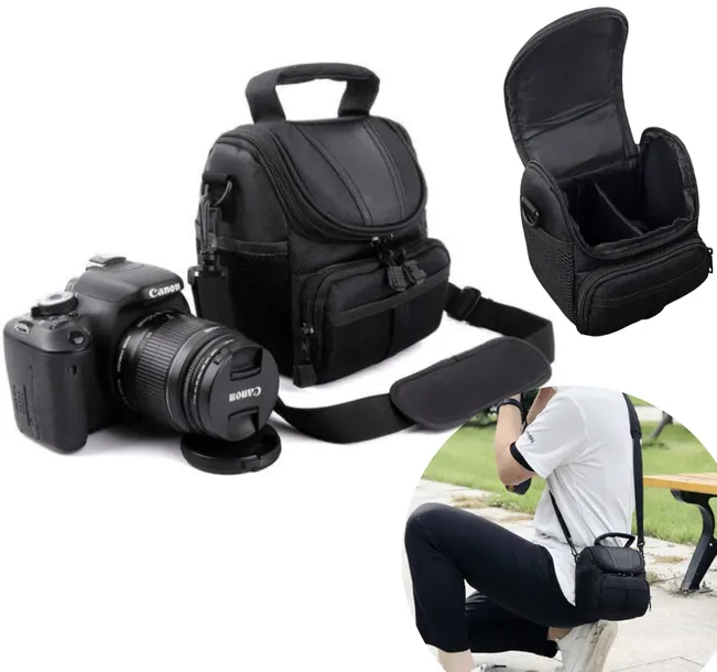 TORBA NA APARAT FOTOGRAFICZNY CANON NIKON SONY LEKKA PRZENOŚNA WODOODPORNA