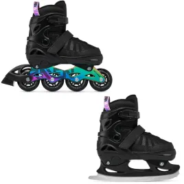 rolki-lyzwy-figurowe-2w1-regulowane-raven-oxen-black-neo-chrome-38-42