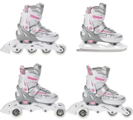 rolki-lyzwy-wrotki-4w1-raven-profession-white-pink-31-35