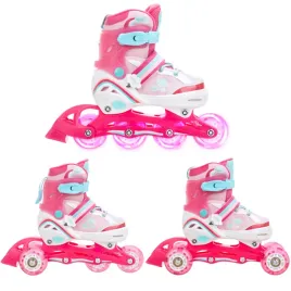 rolki-wrotki-3w1-raven-zoya-pink-27-30-kolka-led