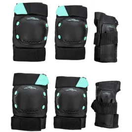 ochraniacze-raven-dexard-black-mint-s