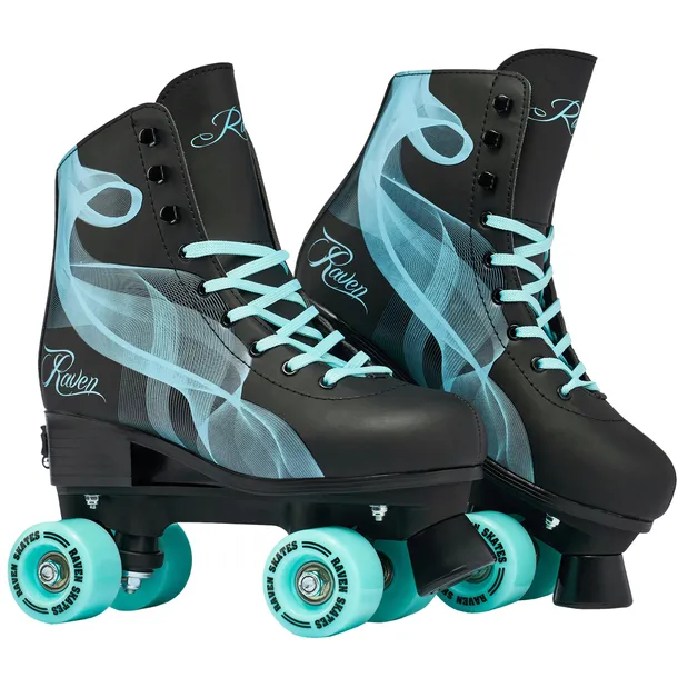 Wrotki Regulowane RAVEN Serena Black/Mint 35-38