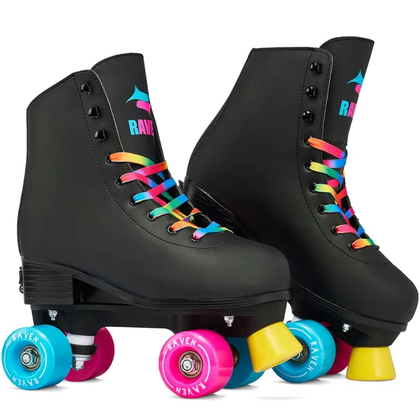 Klasyczne Wrotki Regulowane RAVEN IRIS Black 35-38