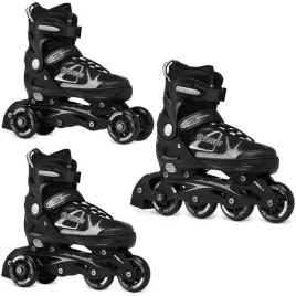 rolki-wrotki-3w1-regulowane-raven-spirit-black-white-37-40