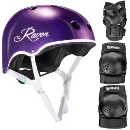 zestaw-raven-kask-essto-purple-xs-verba-black-xs