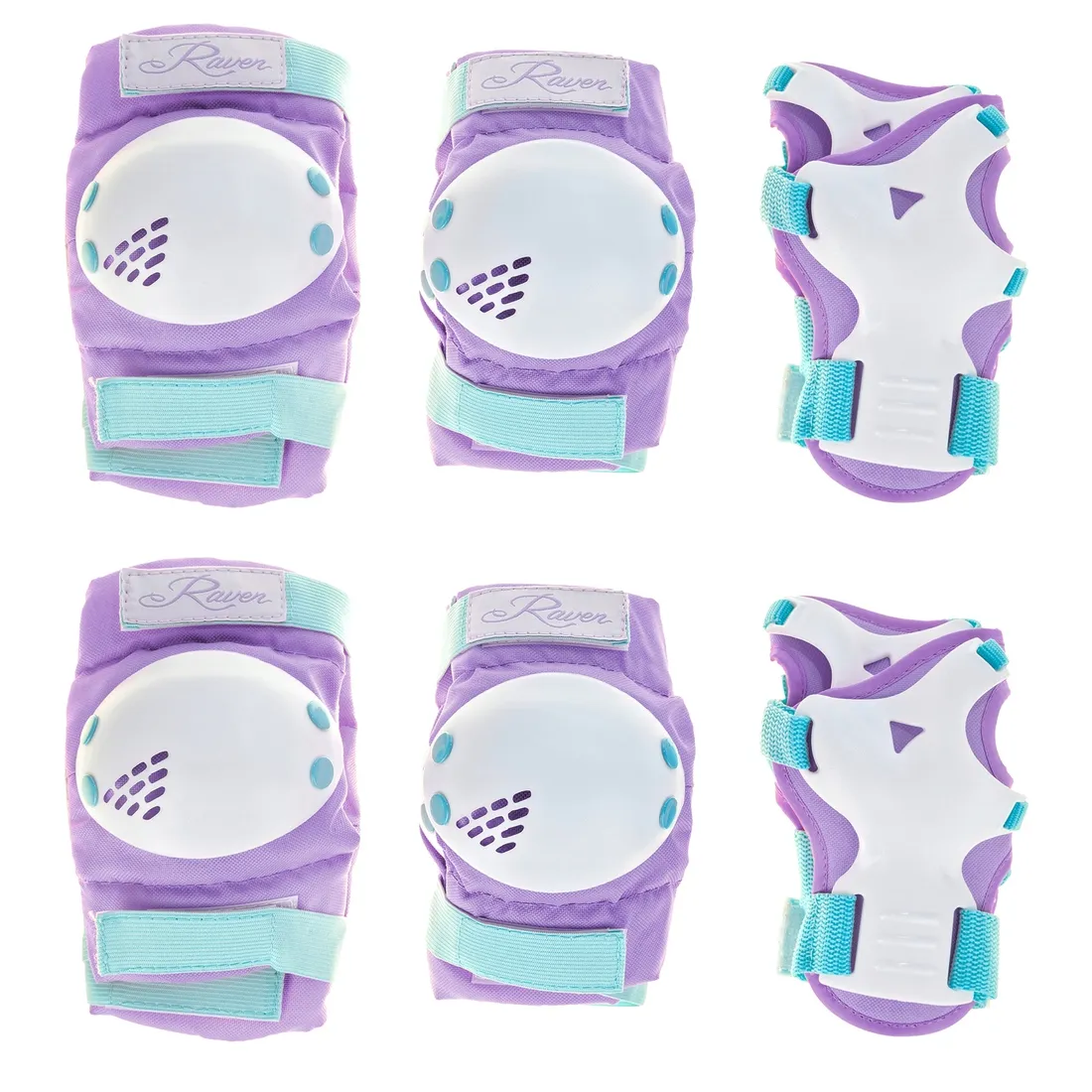 ochraniacze-raven-verba-violet-mint-m
