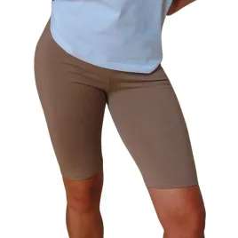 legginsy-damskie-klasyczne-krotkie-kolarki-getry-silownia-sport-bezowe-s
