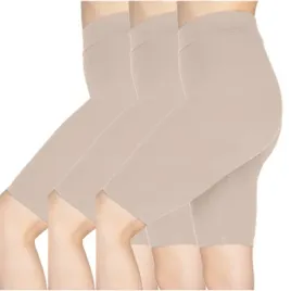 3-pak-legginsy-damskie-klasyczne-krotkie-kolarki-getry-sportowe-bezowe-3xl