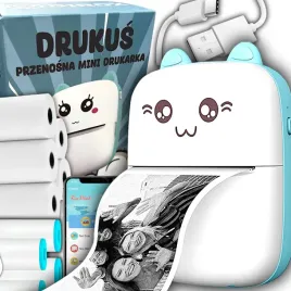 drukus-mini-drukarka-termiczna-mini-kot-do-zdjec-naklejek-11-szt-rolek