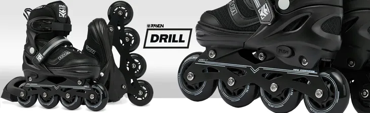 rolki-regulowane-raven-drill-black-34-37-klasa-lozysk-abec-7