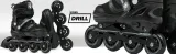 rolki-regulowane-raven-drill-black-34-37-klasa-lozysk-abec-7