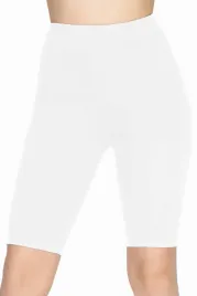 legginsy-damskie-klasyczne-krotkie-kolarki-getry-silownia-sport-biale-l