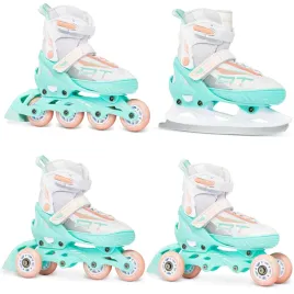 rolki-wrotki-lyzwy-figurowe-4w1-raven-profession-white-mint-orange-28-32