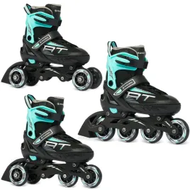 rolki-wrotki-3w1-raven-profession-black-mint-38-42