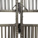 parawan-3-panelowy-szary-polirattan-producent-vidaxl